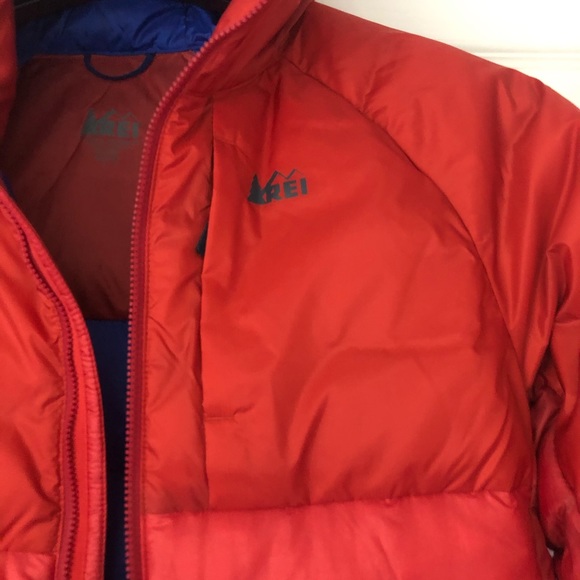 REI Jackets & Coats Rei Red Light Weight Down Jacket Poshmark